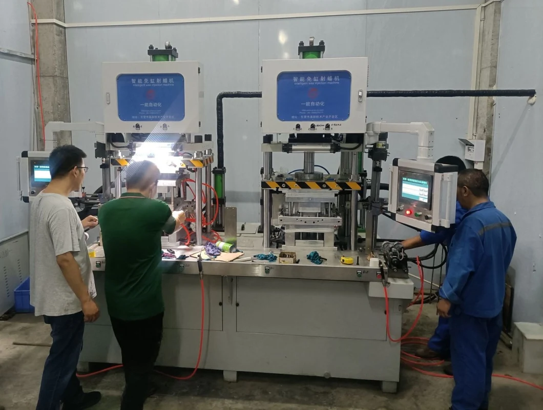 Double Column Free Cylinder Wax Injection Machine (YN-SMZ-16LB-Y)