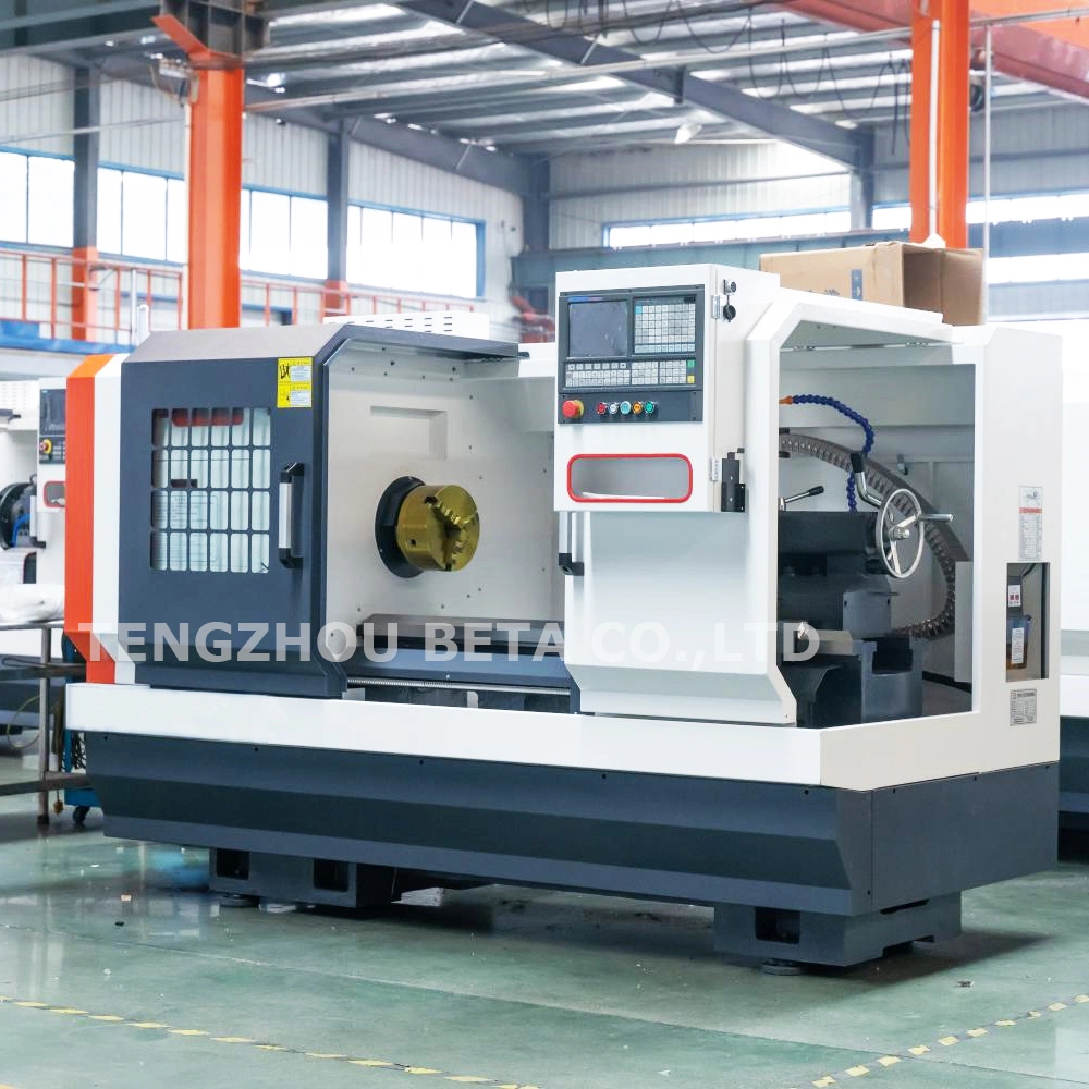 China New Metal 1000mm Screw Cutting Flat Bed Horizontal Turning CNC Lathe Machine Ck6150