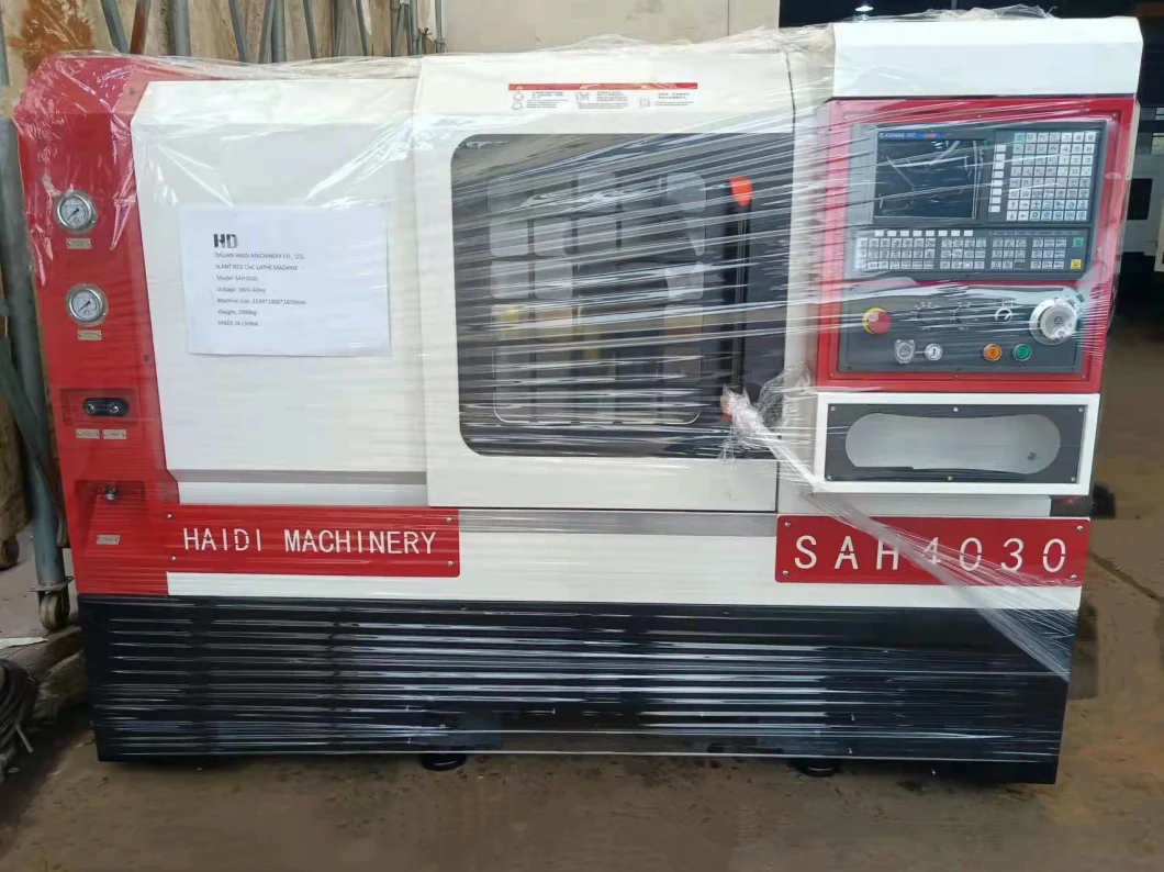 Sah4030 Chinese Dalian CNC Slant Bed Turning Machine CNC Lathe