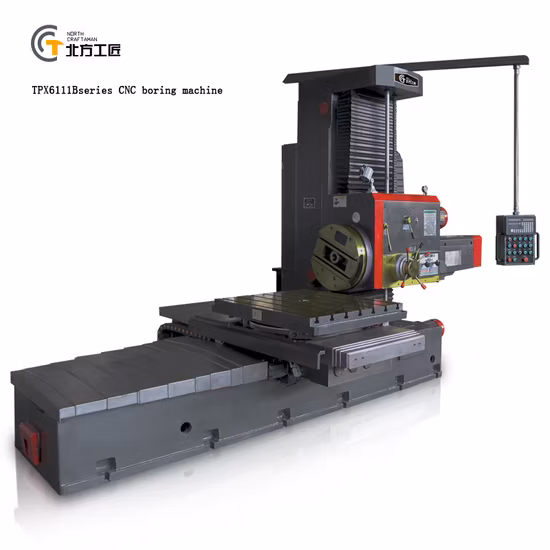 Trapano fresatrice orizzontale Tpx6111b Trapano CNC