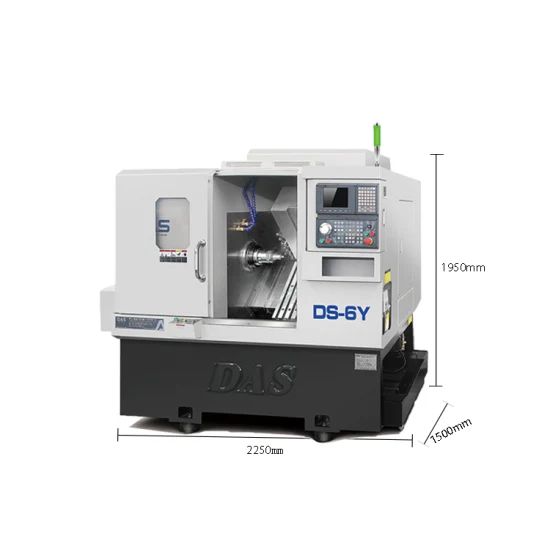 Tornio automatico CNC di alta qualità Tornio CNC a doppio mandrino Tornio con cambio utensile CNC con mandrino idraulico