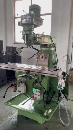 Fresatrice universale verticale orizzontale Dro Fresatrice Fresatrice a torretta di alta qualità X6325 più venduta