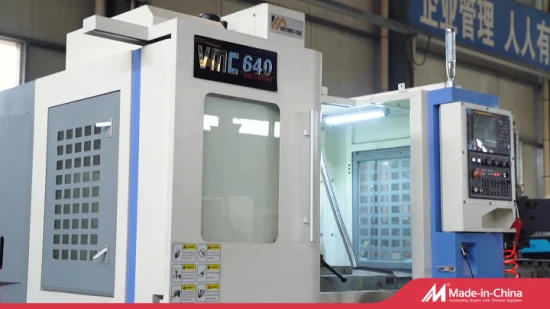 Centro di posizionamento verticale CNC Vmc500 Vmc650 Vmc740 Vmc800 Vmc1050 Vmc1160